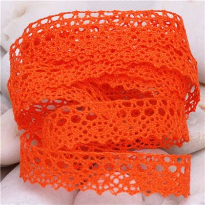 Morlaix Cotton Lace - Tango